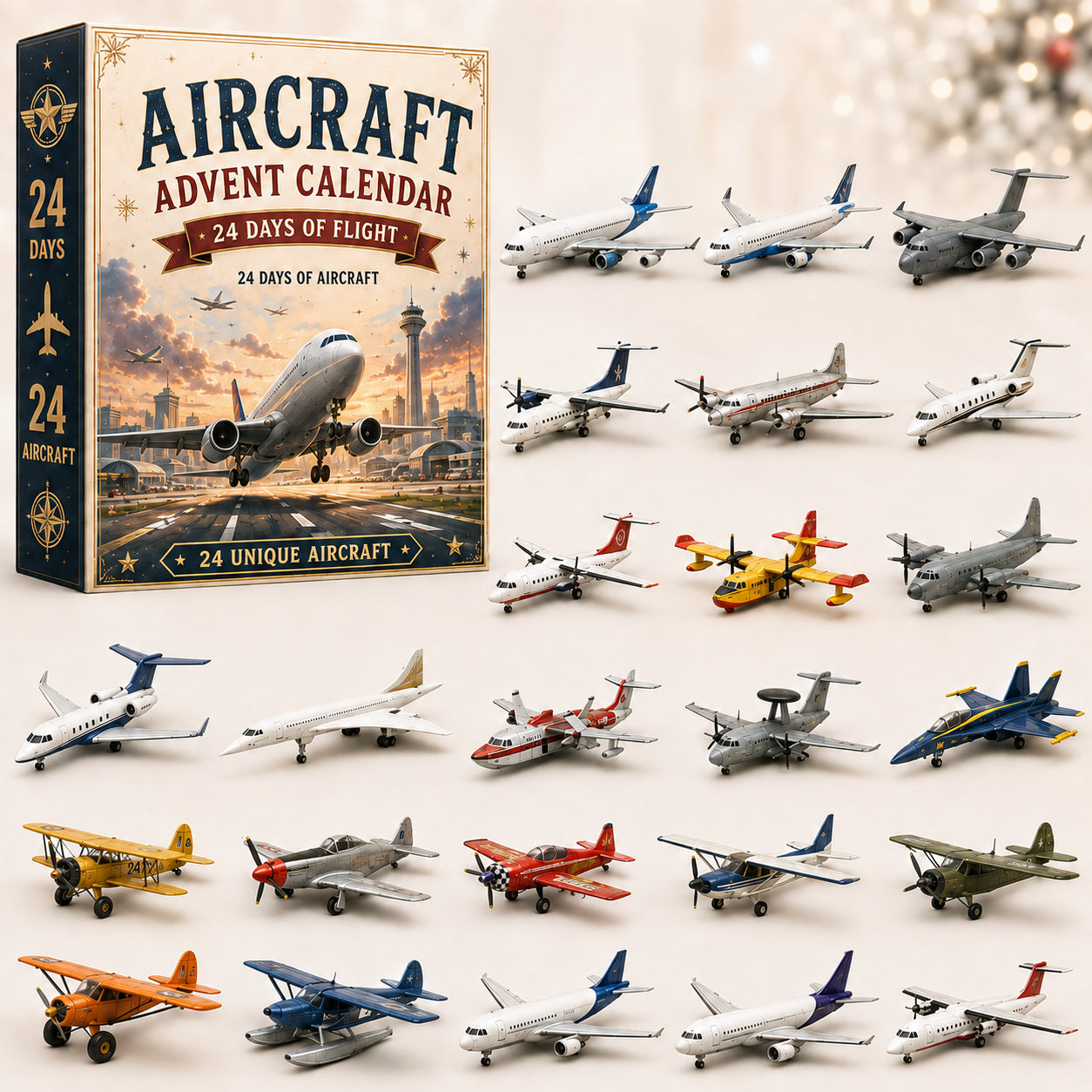 lk-036492797a-e4f6cf65b6cf5a0636138ad88a5db015 ✈️ Aircraft Advent Calendar 2026 | 24 Unique Miniature Airplanes🎄🎁