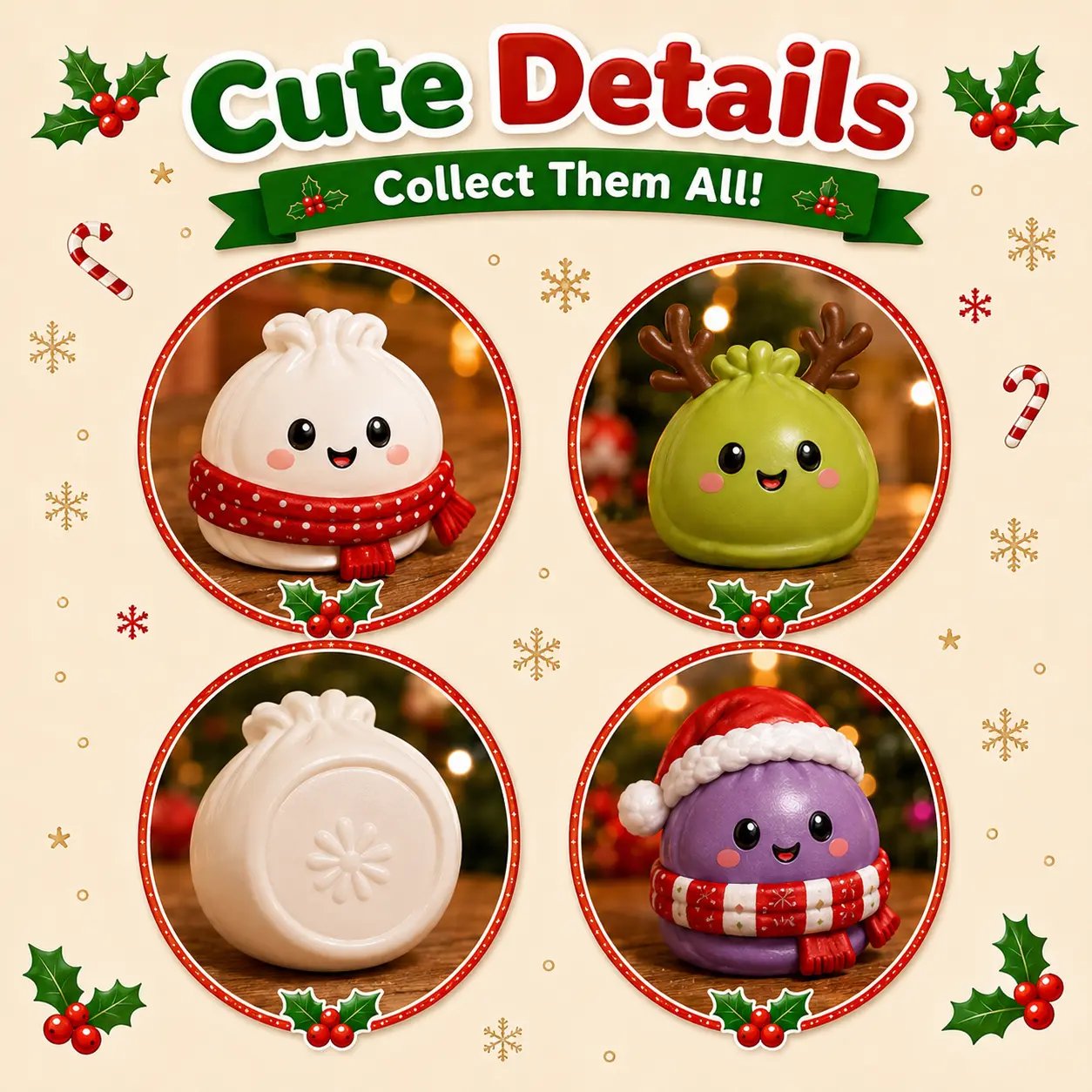 lk-085eee0c96-919ffa112a813ef11fa7afd2631c5c0c2c6fcb2b 🎄 2026 Christmas Advent Calendar: Mini Dumpling Squishies, 24 Days of Squishy Stress Relief 🥟✨