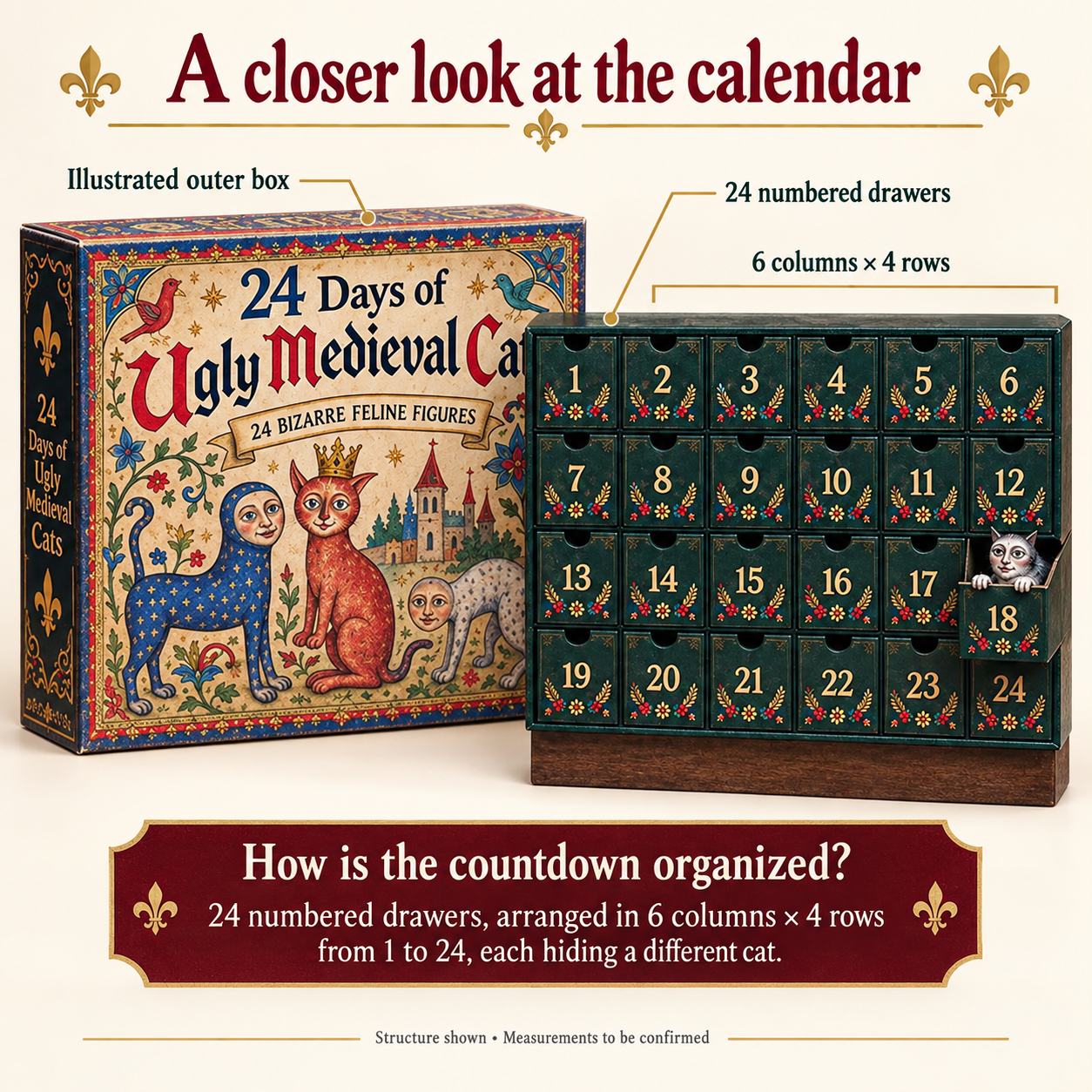 lk-2ed1d5d5b8-exec-646d54bc-e680-4938-8e76-6bd6b27cdff8 🐈🏰 24 Days of Ugly Medieval Cats – Hilariously Weird Cat Advent Calendar 2026