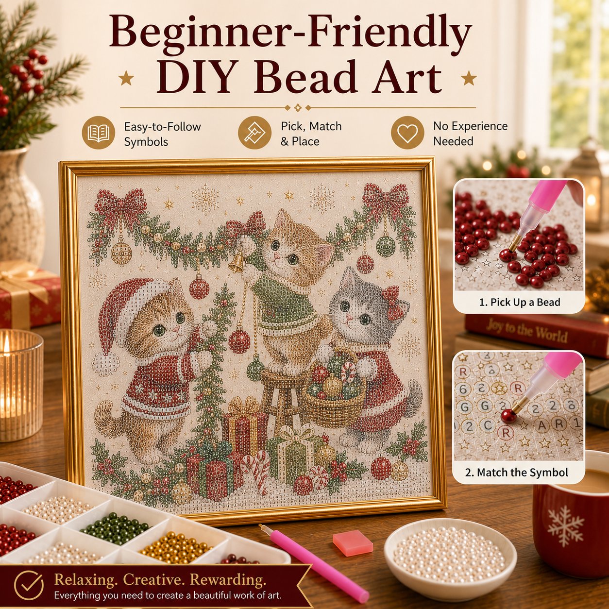 lk-314c210642-a084974841e5e0b078459a1efeb2f7fc82ebf779 🎄🐾 LAST DAY 49% OFF – Premium 3D Pearl Christmas Kitty Art Kit 🎅🐱❄️