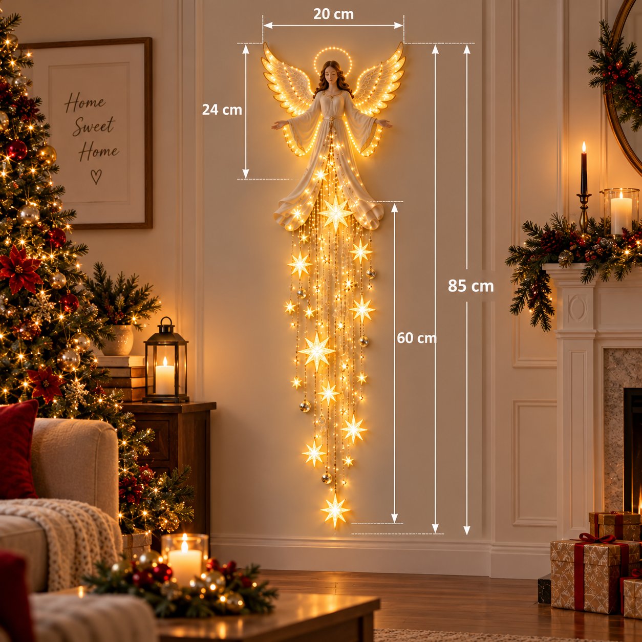 lk-7cbb0ce80d-0ae4f36a39649e90a0a7dbc6dbc3f3790c38bd7d Angel Blessing Starfall Wall Light – Heavenly Christmas Wall Decor