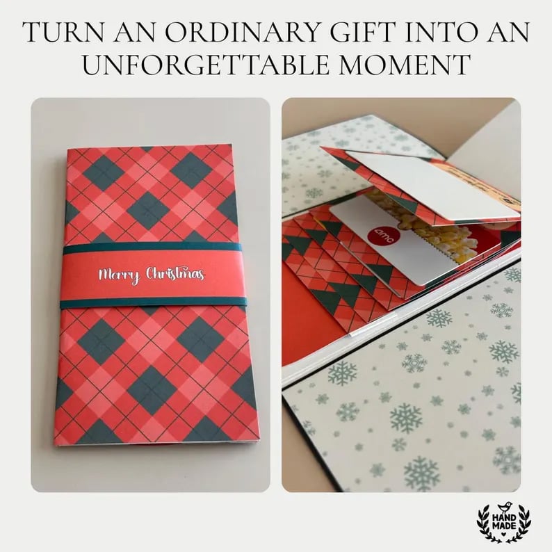 lk-82c93f0a6b-1fc257d3bc4715aadebe4ff106942fde4dc7625a Waterfall Christmas Gift Card Booklet: Make Gift Cards Feel Truly Special 🎁✨