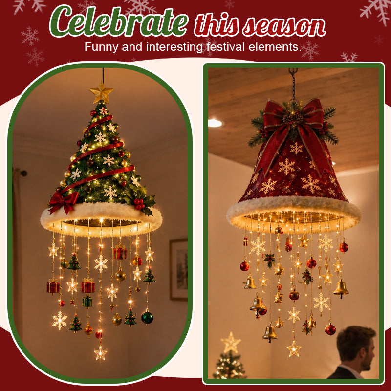 lk-87addd1157-4-352a4212-688a-4959-a640-85d314a021bb 🎄✨ Christmas Hat Pendant Light