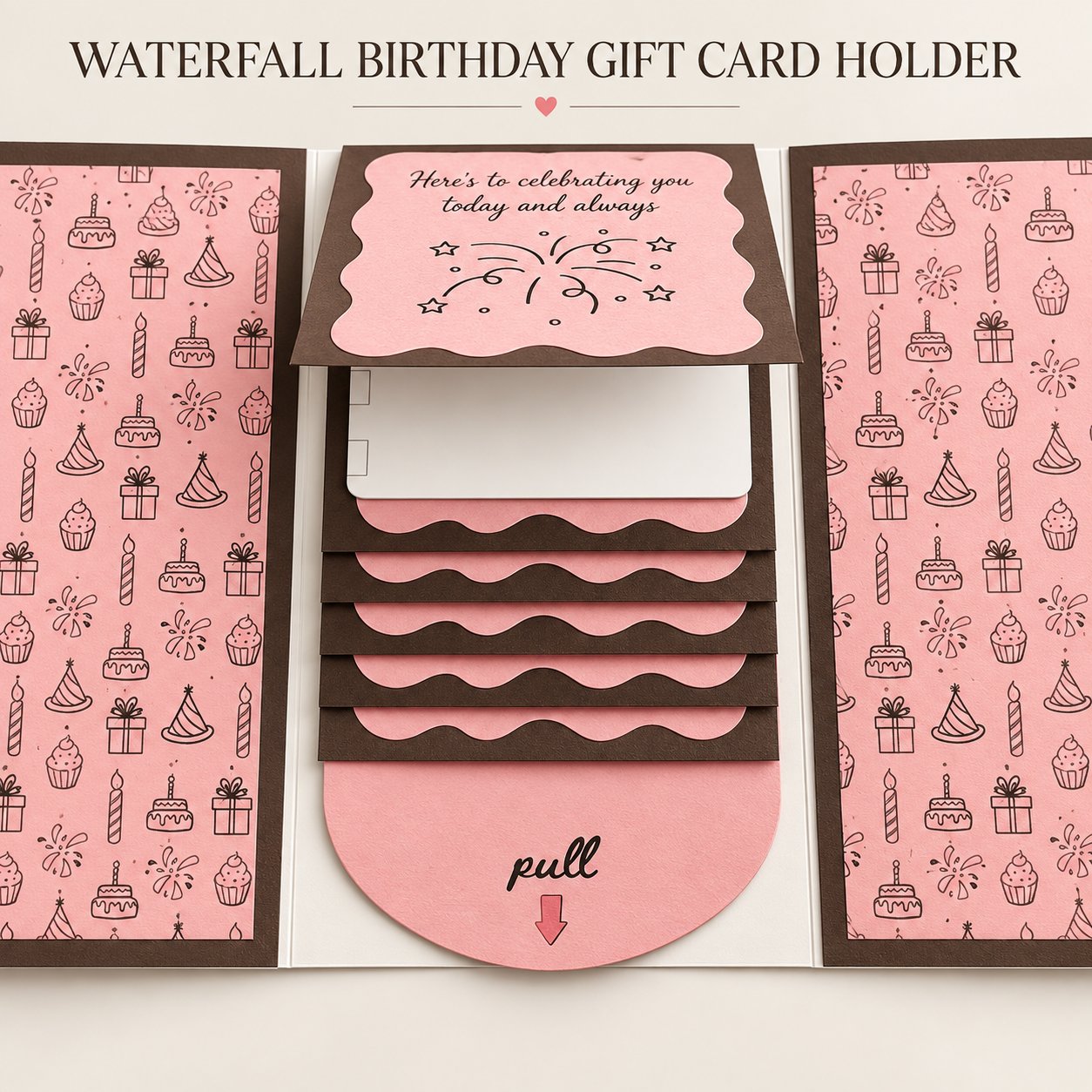lk-b19637680c-f6092e7ecc11707686c202fcfa7b8a6a9d443431 Waterfall Christmas Gift Card Booklet: Make Gift Cards Feel Truly Special 🎁✨