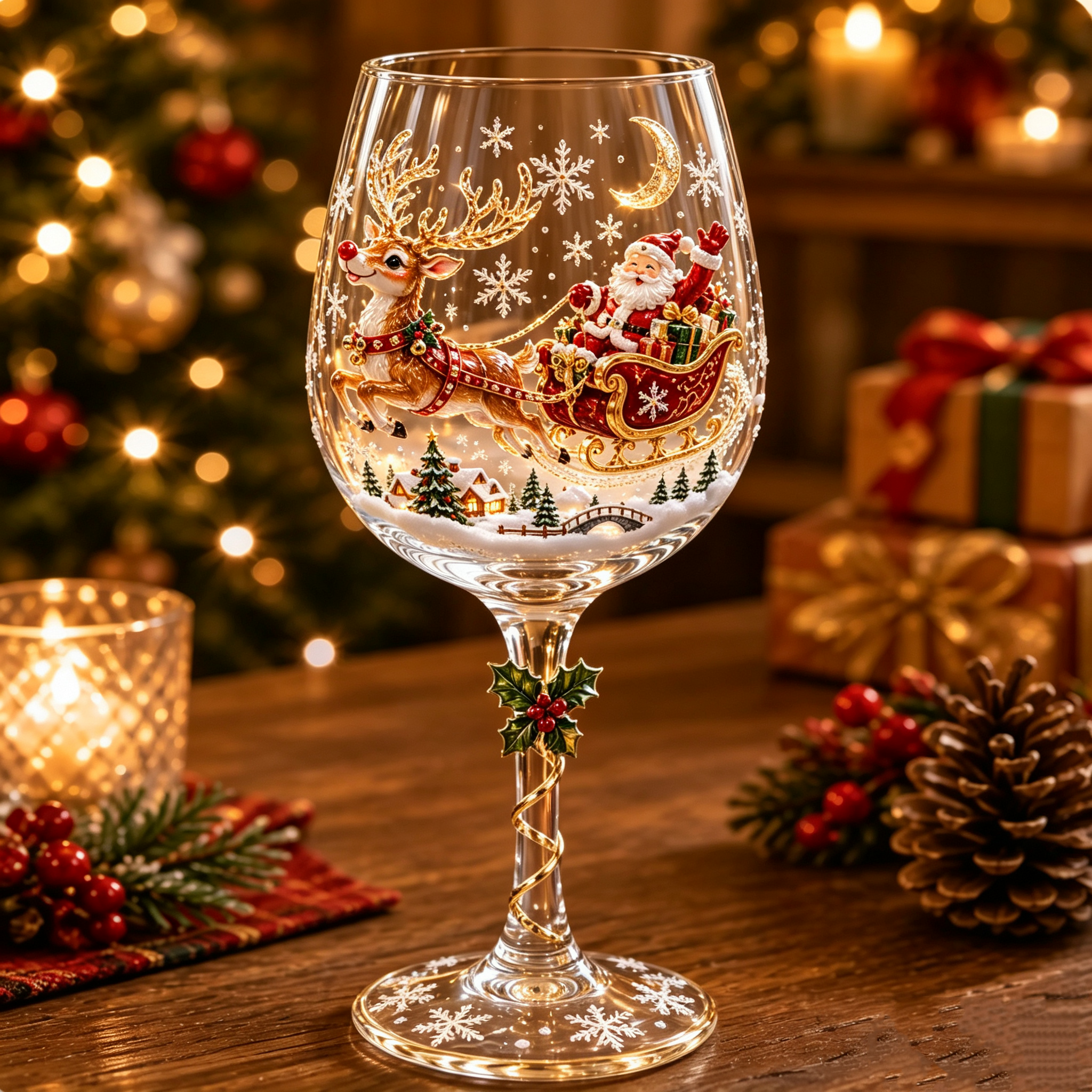lk-f9905991b4-55-1 🎁Christmas Wine Glass Collection Gift Box Set✨& Free Shipping