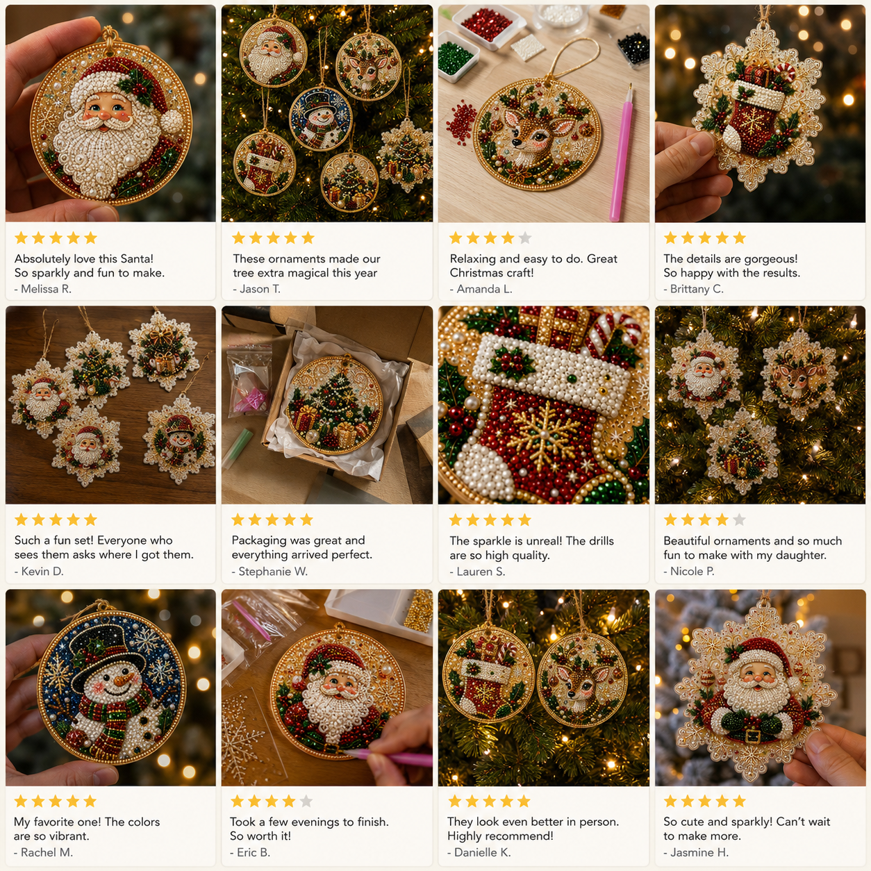 lk-fd0729580b-0-75 🎄DIY Diamond Painting Christmas Ornaments – 6Pc Set